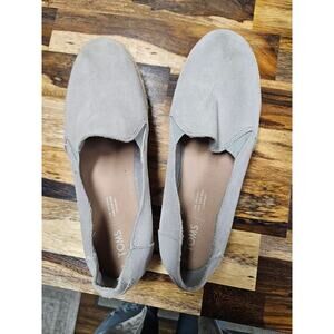 Tom's Suede Slip Ons